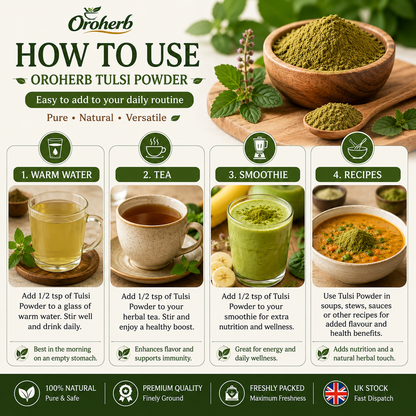 OROHERB Tulsi Powder 100g