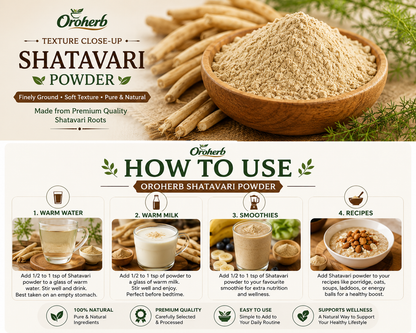 OROHERB Shatavari Powder 100g