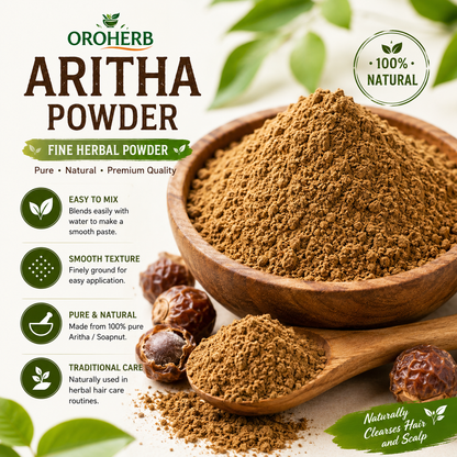 OROHERB Aritha Powder 100g