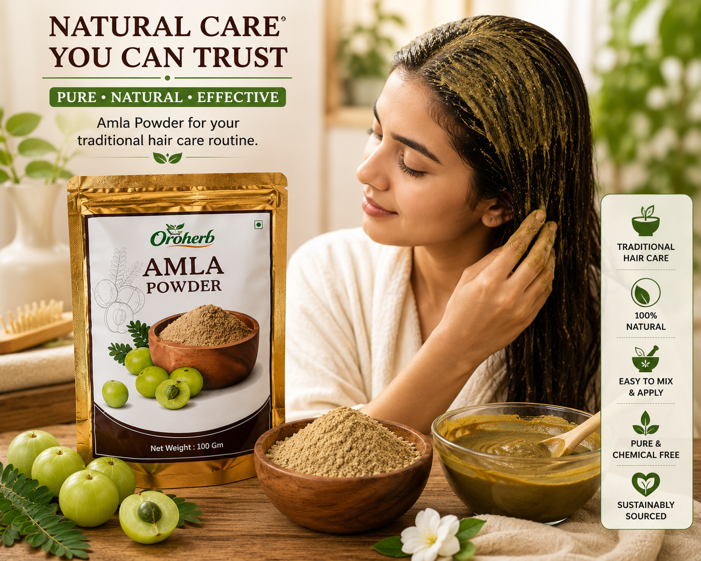 OROHERB Amla Powder 100g