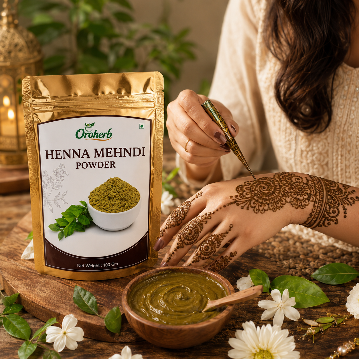 OROHERB Heena Mehndi Powder 100g