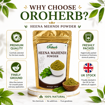 OROHERB Heena Mehndi Powder 100g