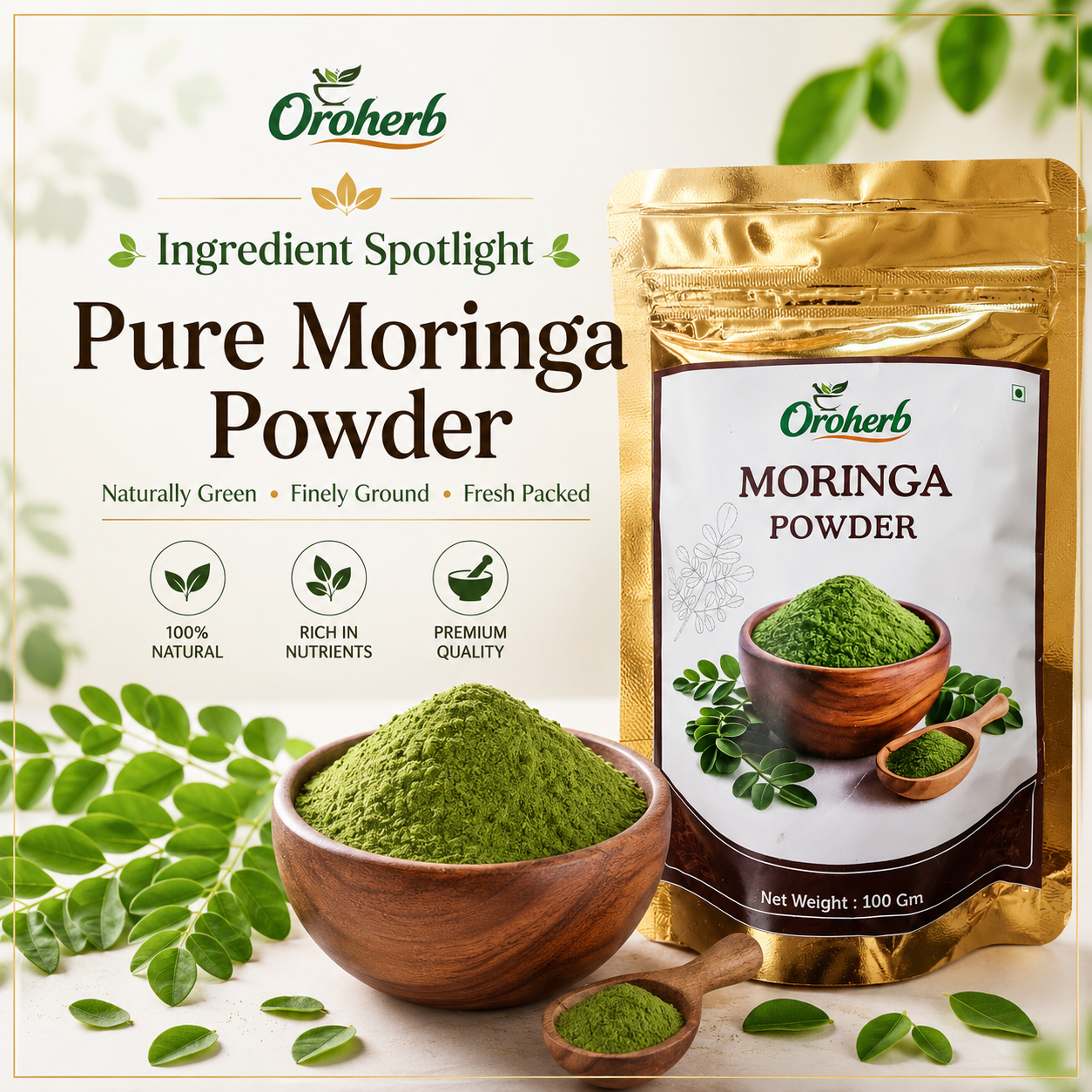 OROHERB Moringa Powder 100g