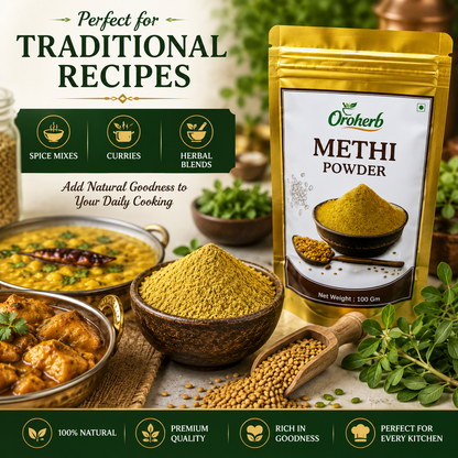 OROHERB Methi Powder 100g