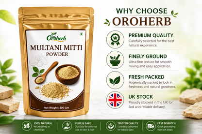 OROHERB Multani Mitti Powder 100g